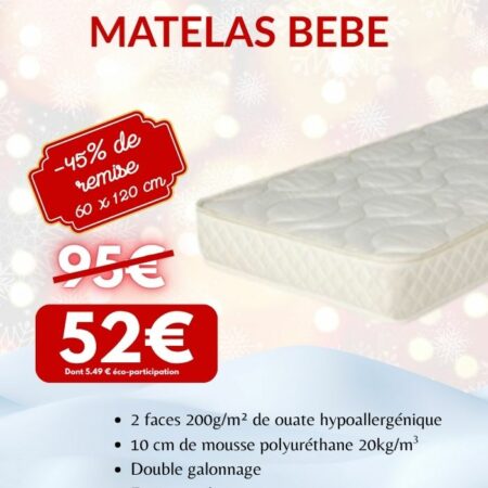MATELAS BEBE