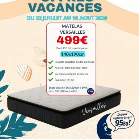 MATELAS VERSAILLES