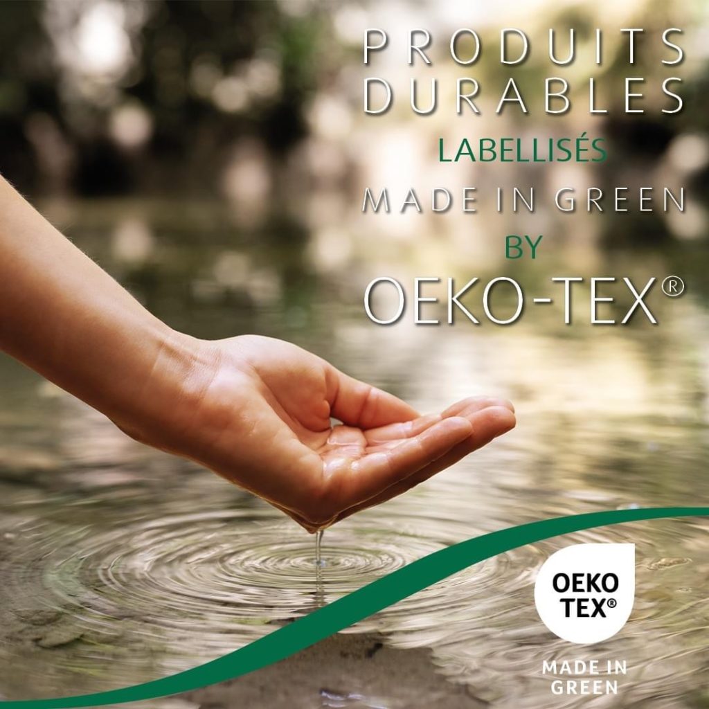 Produits durables made in green Oeko Tex Literie 10