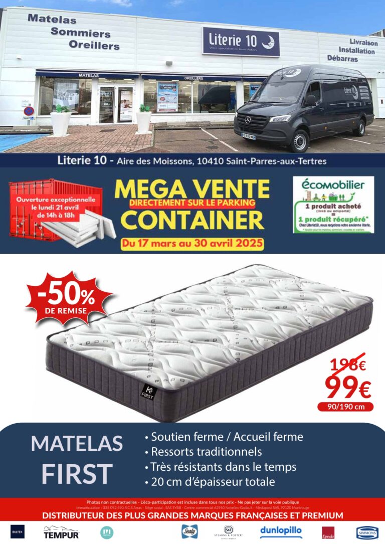 Catalogue Literie 10 Promotions
