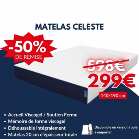 Matelas Céleste Soldes