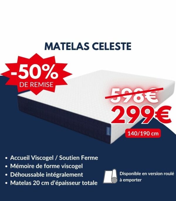 Matelas Céleste Soldes