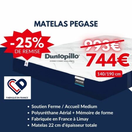 Matelas Pegase Soldes