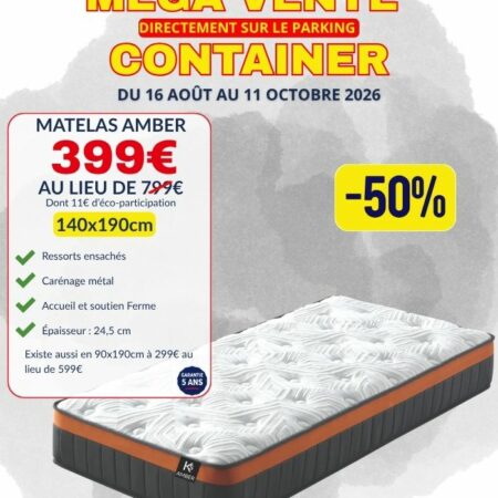 MATELAS AMBER